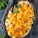 Cauliflower Mac and Cheese with Bacon - Foodness Gracious