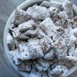 Cinnamon SunButter Puppy Chow - Dairy, Egg, & Nut Free (Top 8 Free) |  Safely Delish