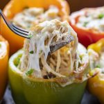 Chicken Mushroom Stuffed Peppers - I Am Homesteader