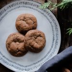 Dark Chocolate Ginger Molasses Cookie - Joyous Serendipity
