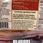 How To Cook Bacon, Seriously Do People Need These Instructions? | Delusions  of Adequacy
