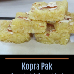 Kopra pak recipe - This Gujarati style of making coconut burfi. This sweet  or mithai is made from freshly grated coconut, … | Recipes, Indian  desserts, Burfi recipe