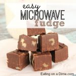 3 Minute Microwave Fudge | Just Microwave It