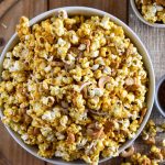 Curry Caramel Popcorn with Cashews and Coconut – Liz Laugh Love Food