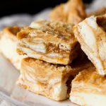 Dulce de Leche Swirled Fudge | Cookies and Cups
