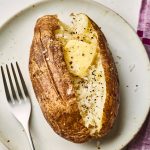 Easy Microwave Baked Potato - Meatloaf and Melodrama