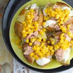 Buffalo Mozzarella, Tuna & Corn Jacket Potatoes — Tasty Food for Busy Mums