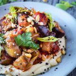 Caponata (Eggplant Stew) with Hummus — Plant Tribe