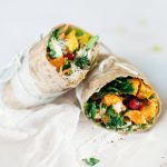 My Favorite Grilled Veggie Hummus Wrap - Melissatraub.com