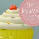Simple Marshmallow Fondant Recipe - Stitch and Pink