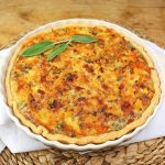 Fresh Pumpkin Quiche with Bacon and Sage – Palatable Pastime Palatable  Pastime