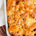 Garlic Lovers Beef Rigatoni Casserole - Freezer Friendly - Meal Plan Addict