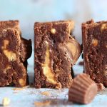 Peanut Butter Brownies – Gooey, Fudgy and Gluten Free