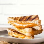 Grilled Cheese in the Microwave • Steamy Kitchen Recipes Giveaways
