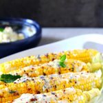 Grilled Sweet Corn With Mint-Chili-Garlic Butter