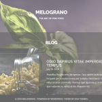 Melograno WordPress Theme Review - Free WordPress Themes Reviews