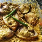 Ilish Bhapa in Microwave oven (Hilsa in mustard paste) Recipe by Ritasree  Biswas Karmakar - Cookpad