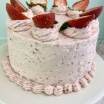Strawberries and Cream Chocolate Cake - Life Tree