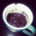 Chocolate Brownie in a mug, in minutes! | Wanton Creation