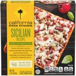 California Pizza Kitchen Sicilian Recipe Single Serve Thin Crust Pizza (5  oz) - Instacart