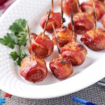 Low FODMAP Bacon-Wrapped Water Chestnuts - Delicious as it Looks