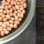 How to roast peanuts in the microwave