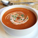 Lightened Up Lobster Bisque {step-by-step videos} | Meals with Maggie