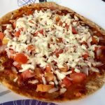 tortilla pizza microwave