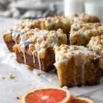 Orange Sweet Crumb Cake (dairy-free) | Sugared & Stirred