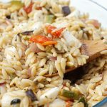 Orzo Salad with Roasted Vegetables