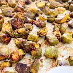 Easy Baked Frozen Okra Recipe - Indian Spiced to Perfection!
