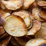 easy, homemade microwave sweet potato chips | Sweet Anna's