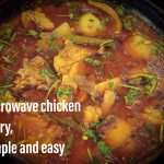Easy microwave chicken curry|| Bachelor's chicken curry|| Easy and quick –  Grilling & Baking