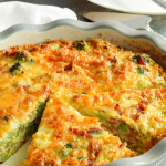 Easy Crustless Quiche - Hug For Your Belly