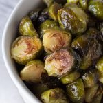 Roasted Brussels Sprouts with Maple Syrup (GF, Paleo) | Hot Pan Kitchen