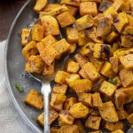 Easy Roast Sweet Potatoes with Rosemary and Garlic - Easy Peasy Foodie