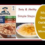 How to make instant oatmeal in the microwave | Tips HOW TO MAKE Instant  QUAKER OAT - YouTube