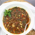 Easy Lentil Stew, Instant Pot and Stove Top - Healthy Recipe For Winters