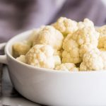 How to Steam Cauliflower in the Microwave - Baking Mischief