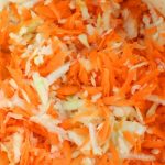 Steamed Cabbage and Carrots - made in a steamer or in the microwave