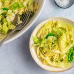 Microwave Steam Savoy Cabbage - Food Cheats