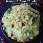 Microwave Chivda with Oats and Papad !