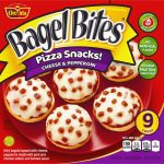 Bagel Bites Cheese & Pepperoni Frozen Pizza Snacks, 9 ct / 7 oz - Baker's