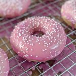 Ruby Chocolate-Glazed Baked Donuts – Seek Satiation