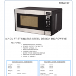 RCA RMW747 Microwave Oven User Manual | Manualzz