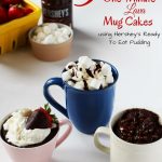 Microwave mug cake – Blueberry and chocolate – Suvai Manam