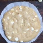 White chocolate chip cookie | 1-Minute Eggless Microwave Cookies |  Traditionally Modern Food