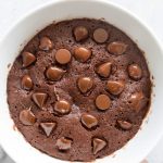 100 Calorie Chocolate Mug Cake (No egg, no milk!) - The Big Man's World ®