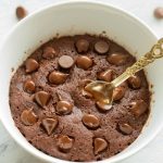 100 Calorie Chocolate Mug Cake (No egg, no milk!) - The Big Man's World ®