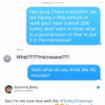 People Ask Their Parents How To Cook A 25 Lb Turkey In A Microwave And Here  Are 31 Hilarious Responses - Success Life Lounge